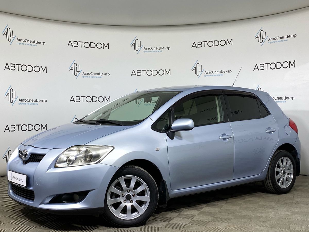 Toyota Auris I поколение 1.6 AMT (124 л.с.) Base Серебристый 2007 с пробегом 146 628 км
