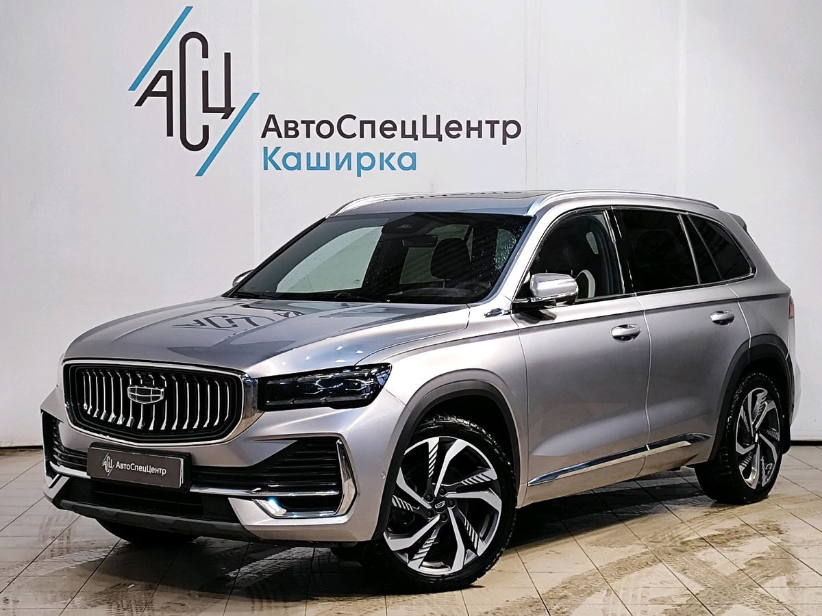 Автомобиль Geely Monjaro I поколение 2.0 AT 4WD (238 л.с.) Flagship Серый 2023 с пробегом 51 640 км