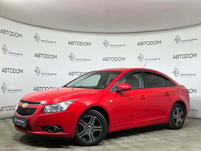 Chevrolet Cruze I поколение (J300) 1.6 AT (109 л.с.) LS Красный 2012 с пробегом 93 794 км