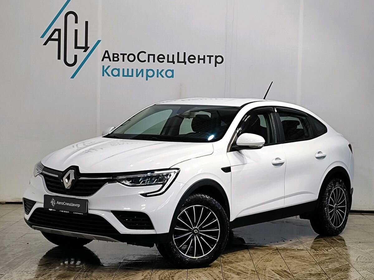 Автомобиль Renault Arkana I поколение 1.6 MT 4WD (114 л.с.) Style Белый 2021 с пробегом 37 668 км