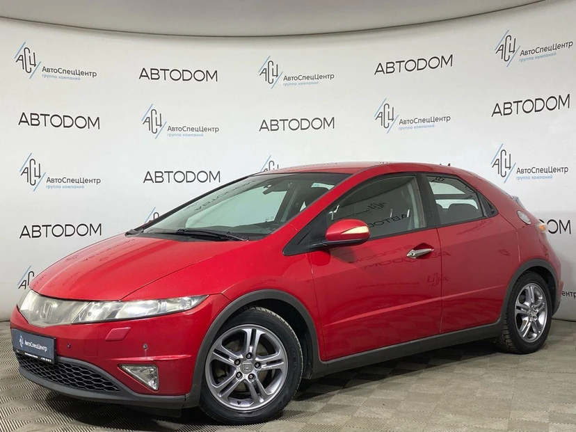 Honda Civic VIII поколение 1.8 AMT (140 л.с.) Executive Красный 2008 с пробегом 195 000 км