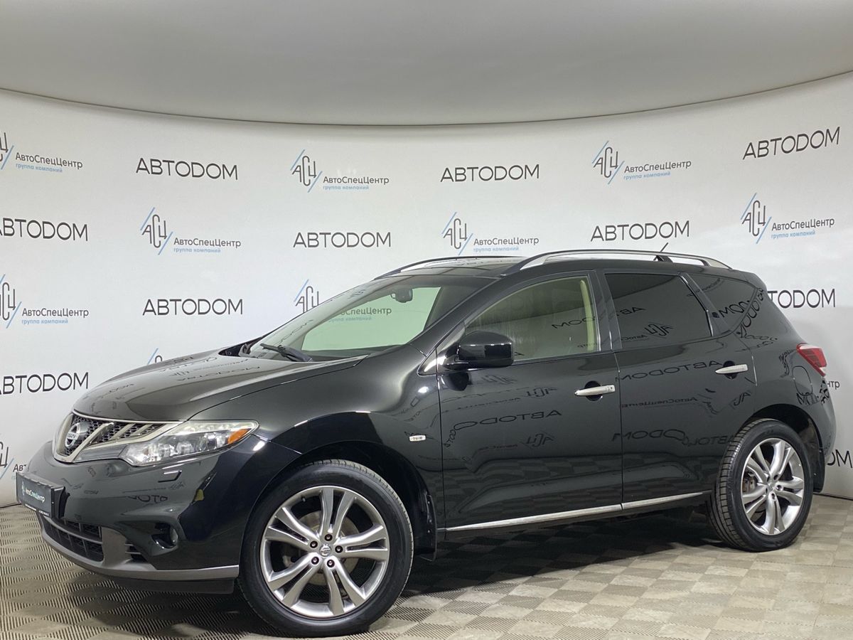 Nissan Murano II (Z51) [2-й рестайлинг] 3.5 CVT 4WD (249 л.с.) Base Чёрный 2013 с пробегом 179 912 км
