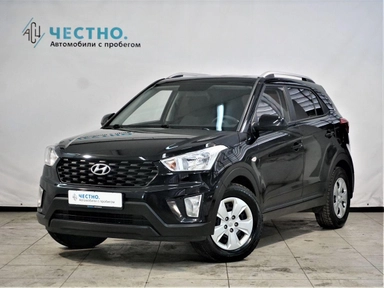 Автомобиль Hyundai Creta I поколение 1.6 AT (123 л.с.) Active Черный 2020 с пробегом 45274 км