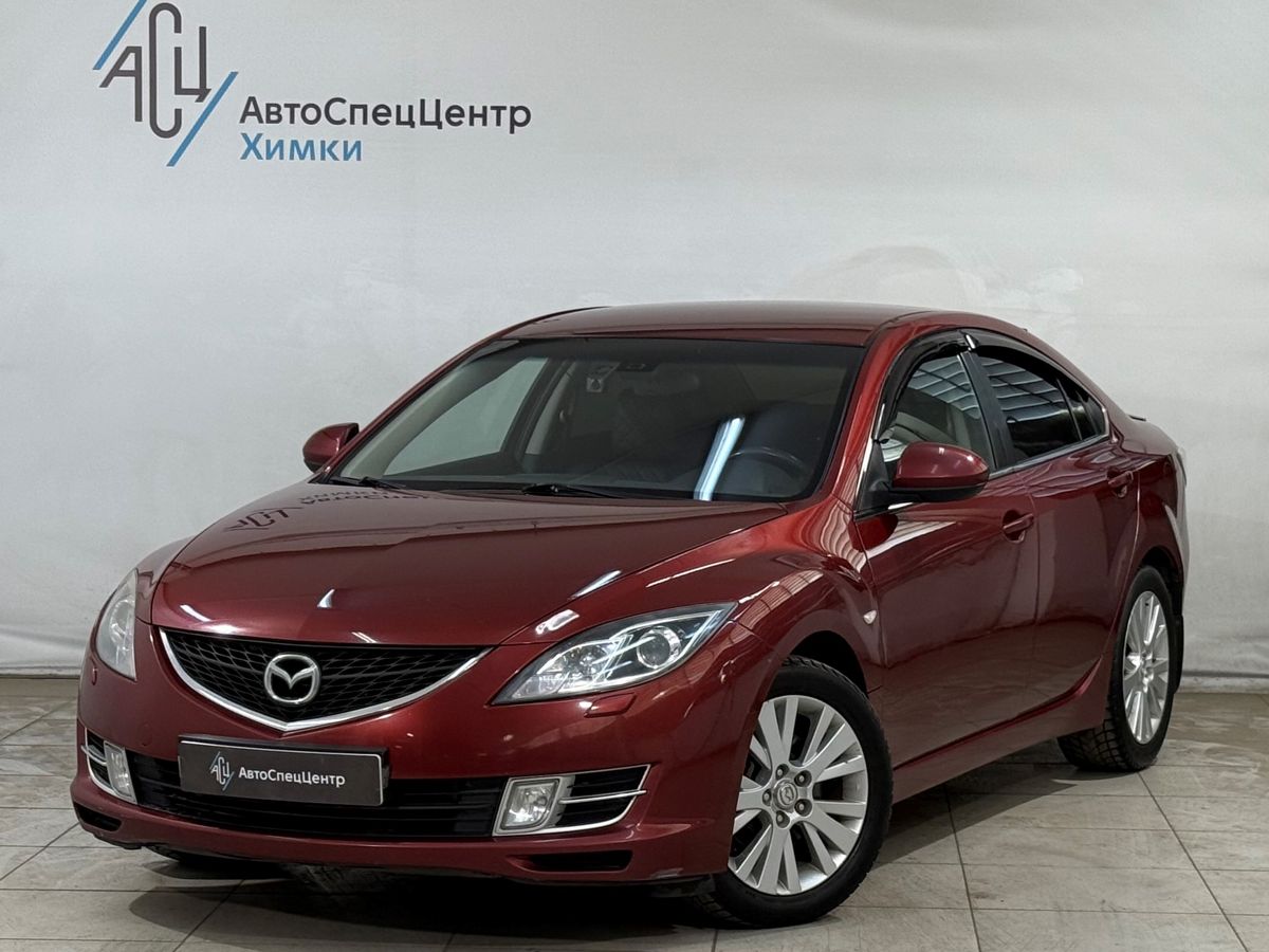 Автомобиль Mazda 6 II поколение (GH) 2.0 AT (147 л.с.) Sport Красный 2008 с пробегом 182 000 км