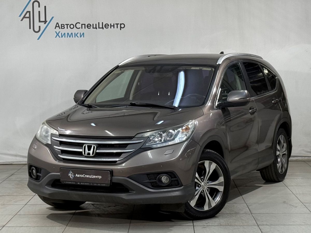 Honda CR-V IV поколение 2.0 AT 4WD (150 л.с.) Lifestyle Коричневый 2013 с пробегом 198 000 км