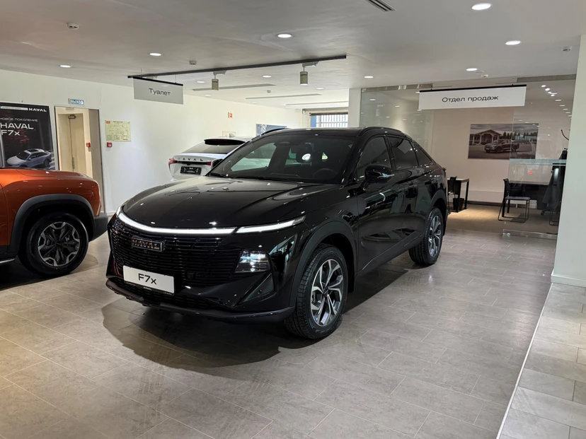 Автомобиль Haval F7x II поколение 2.0 AMT 4WD (192 л.с.) Tech Plus Чёрный 2026 новый
