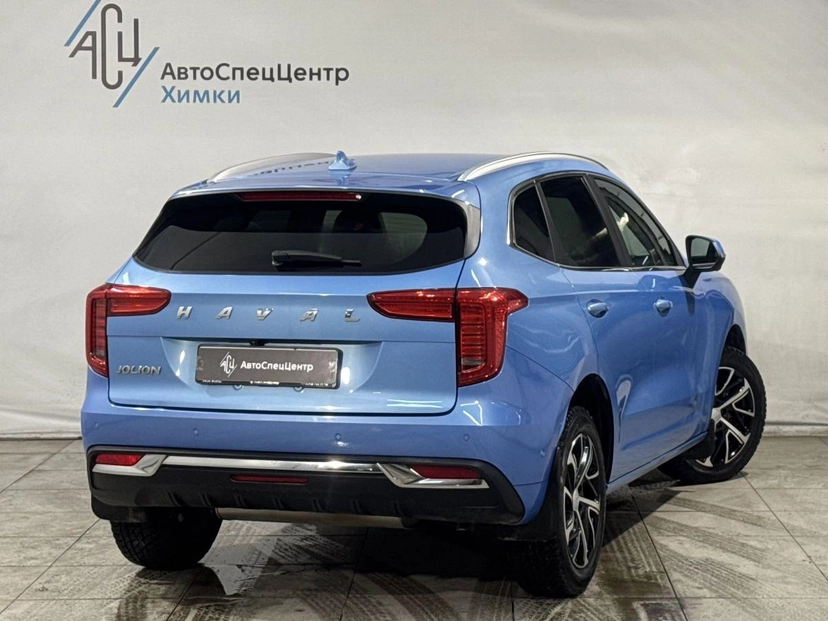 Автомобиль Haval Jolion I поколение 1.5 AMT (143 л.с.) Premium Голубой 2022 с пробегом 61 000 км