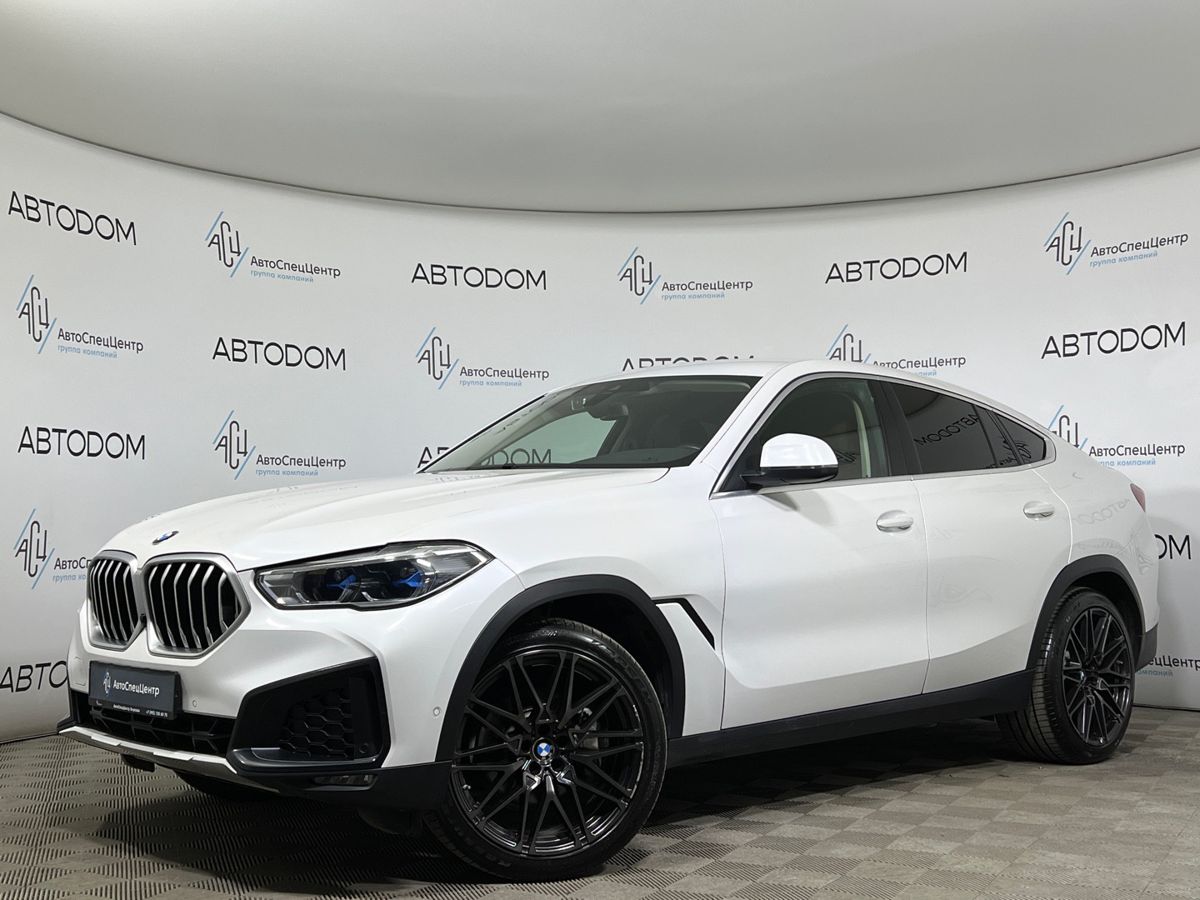 BMW X6 III поколение (G06) 3.0d AT 4WD (249 л.с.) Business Plus Белый 2020 с пробегом 67 966 км