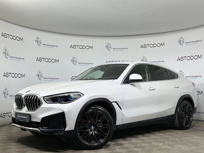 BMW X6 III поколение (G06) 3.0d AT 4WD (249 л.с.) Business Plus Белый 2020 с пробегом 67 966 км