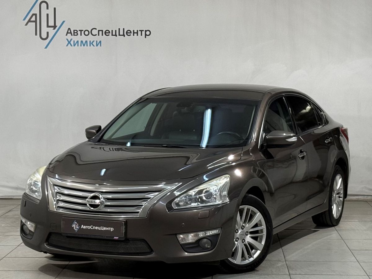 Nissan Teana III поколение (L33) 2.5 CVT (173 л.с.) Luxury Коричневый 2014 с пробегом 215 000 км