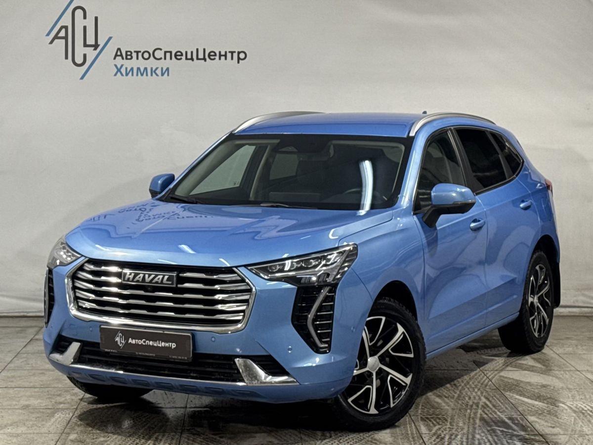 Автомобиль Haval Jolion I поколение 1.5 AMT (143 л.с.) Premium Голубой 2022 с пробегом 61 000 км