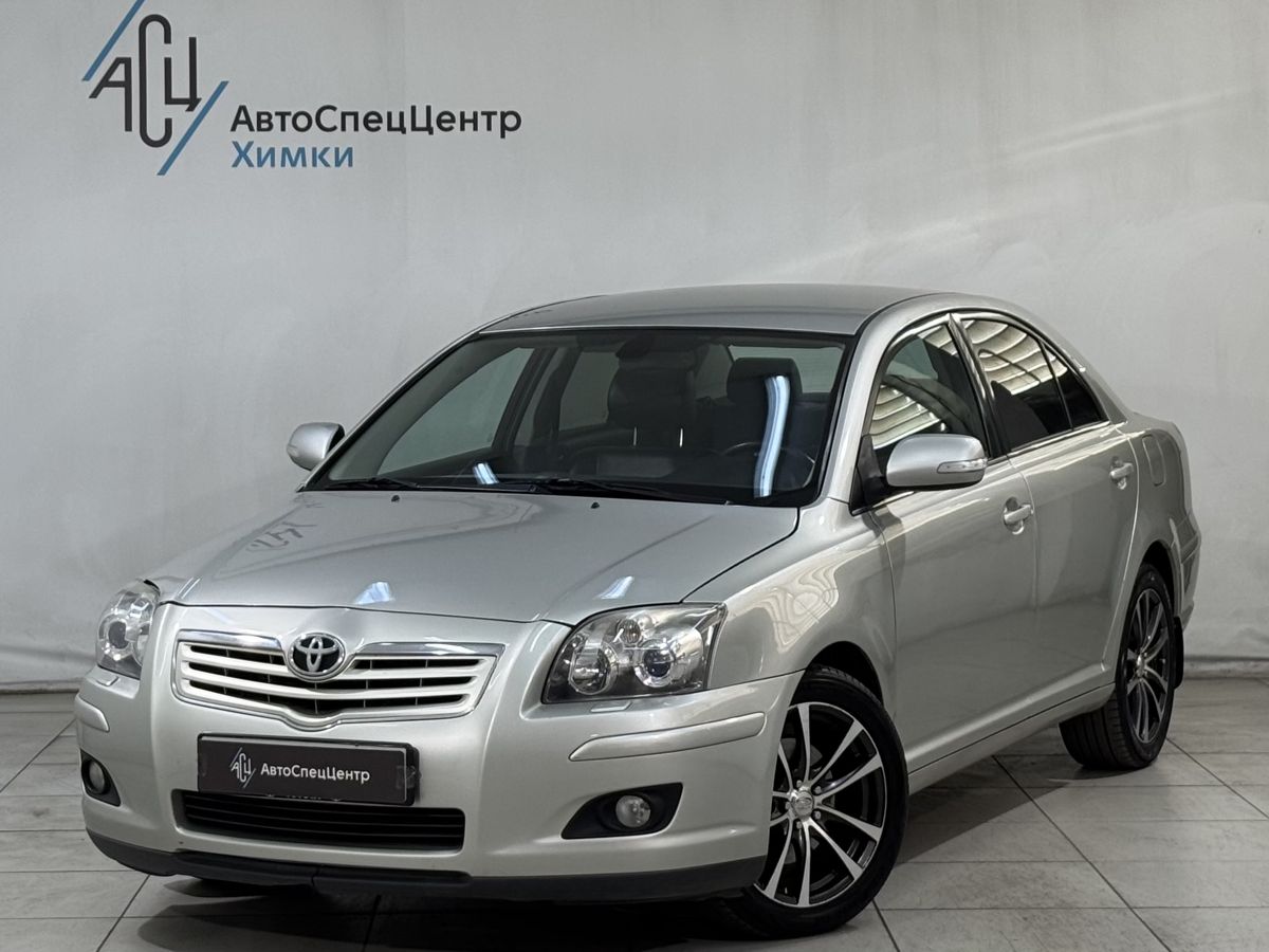Toyota Avensis II [рестайлинг] 2.0 AT (147 л.с.) Luxe Серебристый 2006 с пробегом 191 000 км