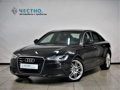 Автомобиль Audi A6 IV поколение (C7) 3.0d AMT 4WD (245 л.с.) Base Черный 2014 с пробегом 170000 км