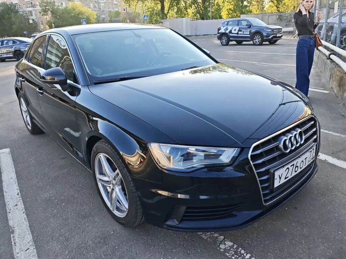 Audi A3 III поколение (8V) 1.4 AMT (122 л.с.) Base Чёрный 2013 с пробегом 154 664 км