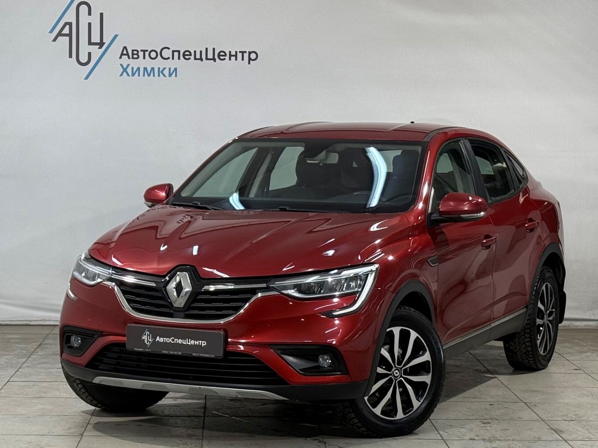 Автомобиль Renault Arkana I поколение 1.6 CVT (114 л.с.) Style Красный 2020 с пробегом 100 000 км