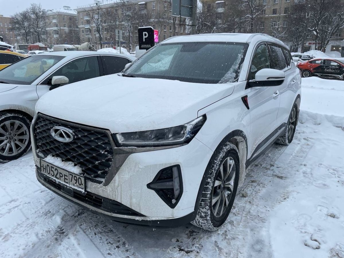 Автомобиль CHERY Tiggo 7 Pro Max I поколение 1.5 CVT (147 л.с.) Prestige Белый 2023 с пробегом 54 772 км