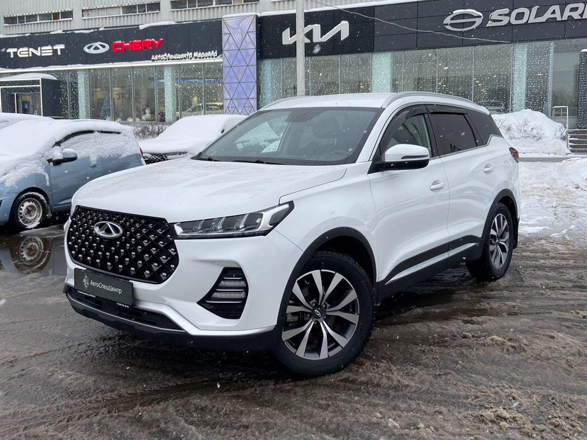 Автомобиль CHERY Tiggo 7 Pro I поколение 1.5 CVT (147 л.с.) Elite (2020) Белый 2022 с пробегом 33 000 км