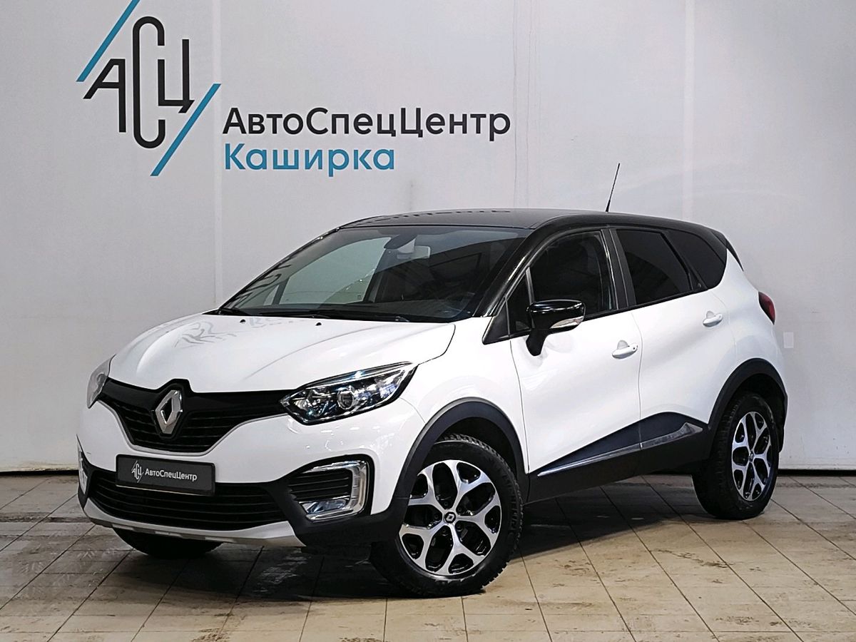 Автомобиль Renault Kaptur I поколение 1.6 CVT (114 л.с.) Style Белый 2016 с пробегом 142 341 км