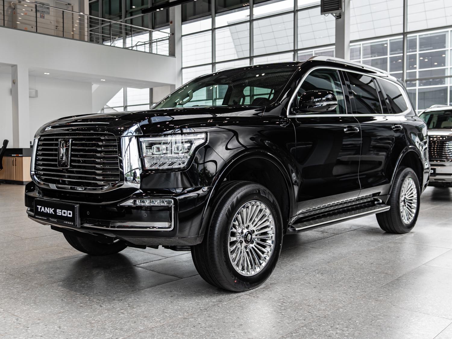 Автомобиль TANK 500 I поколение 3.0 AT 4WD (354 л.с.) Blacktrail Чёрный 2025 новый