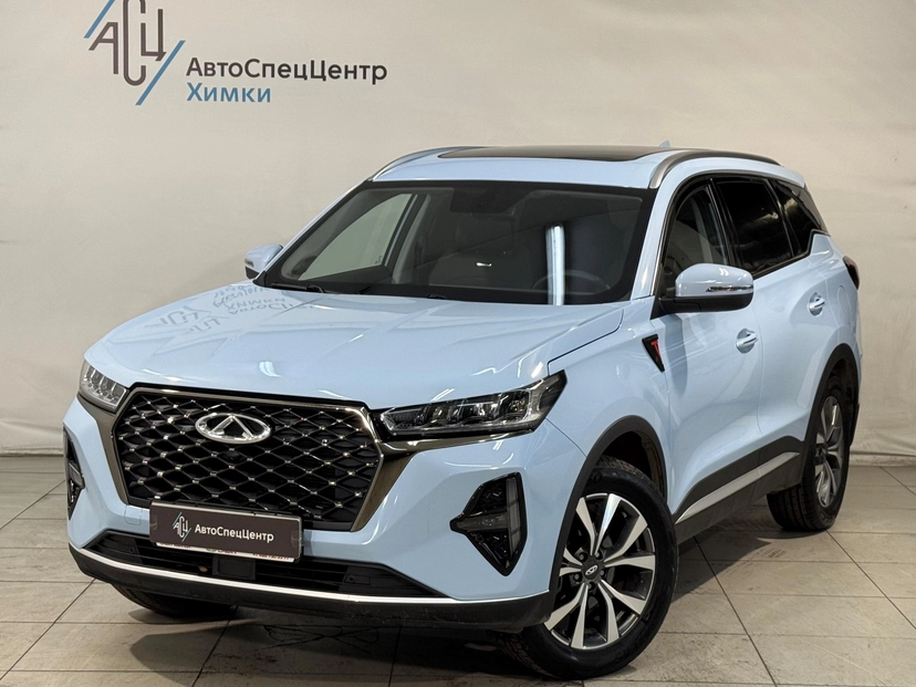 Автомобиль CHERY Tiggo 7 Pro Max I поколение 1.5 CVT (147 л.с.) Ultimate Синий 2022 с пробегом 19 500 км