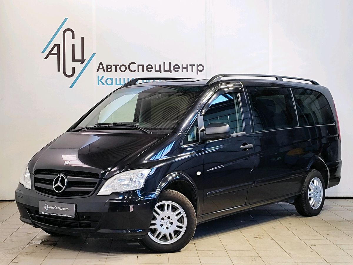 Mercedes-Benz Vito II (W639) [рестайлинг] 113 2.1d AT (136 л.с.) Base Чёрный 2013 с пробегом 117 425 км