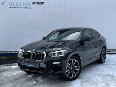 Автомобиль BMW X4 II поколение (G02) 2.0d AT 4WD (190 л.с.) M Sport Черный 2018 с пробегом 61130 км