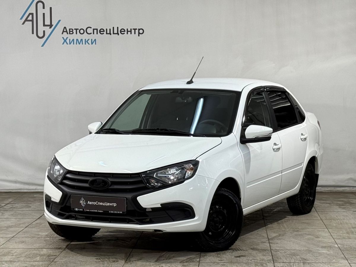 Lada (ВАЗ) Granta I [рестайлинг] 1.6 MT (106 л.с.) Comfort Белый 2022 с пробегом 33 000 км